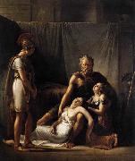 KINSOEN, Francois Joseph The Death of Belisarius' Wife Sweden oil painting artist